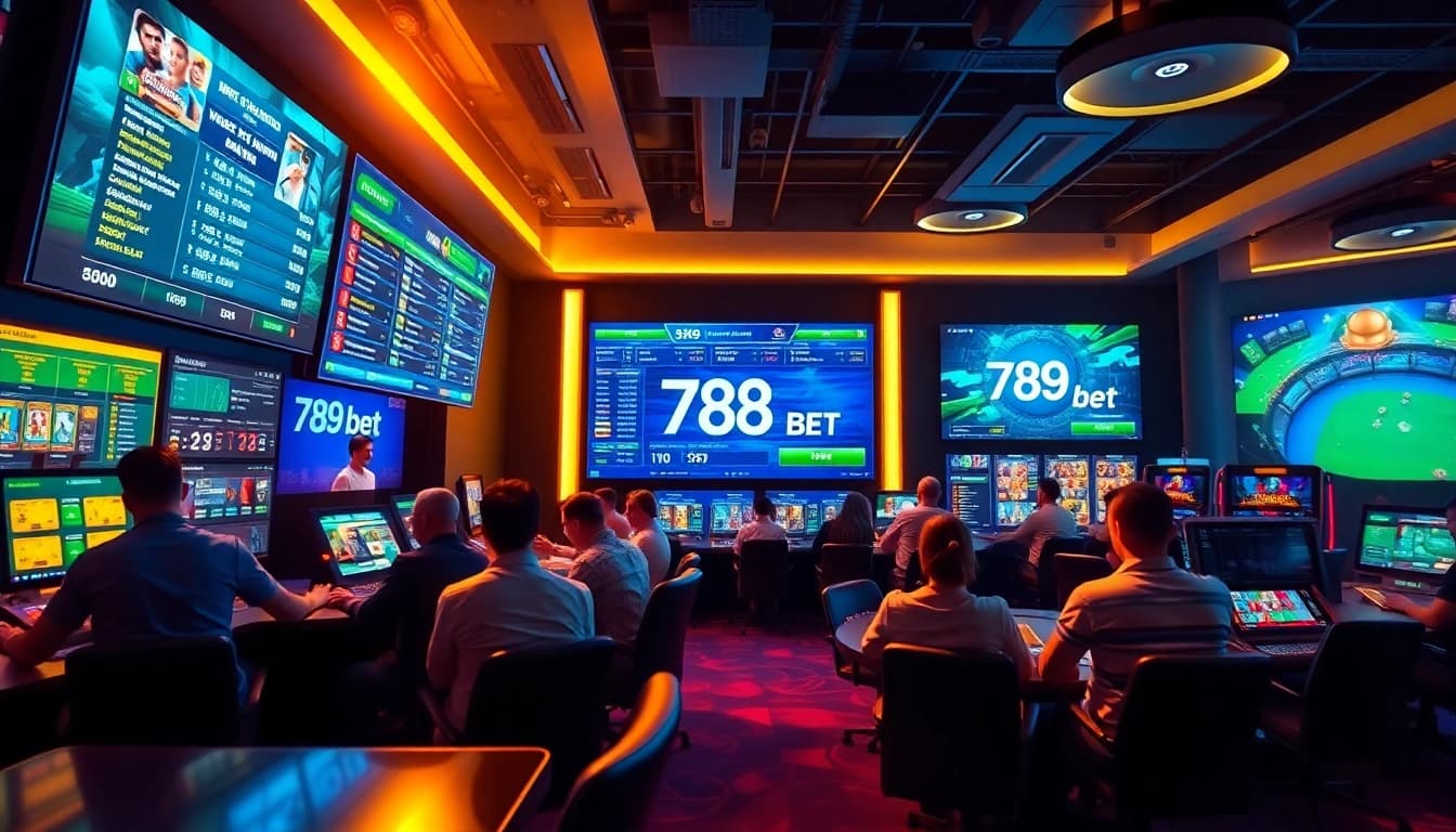 Experience the excitement of 789 bet in a vibrant online gaming environment.