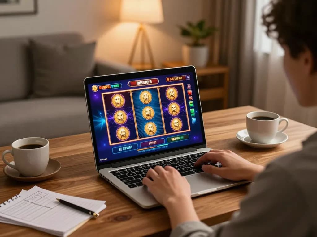 upintogel login for engaging online slots gameplay in a cozy home setting