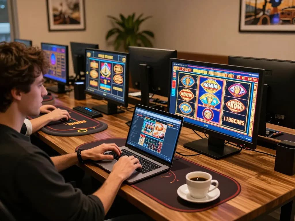 C168 users engaging in online gaming at home, enjoying interactive casino experience