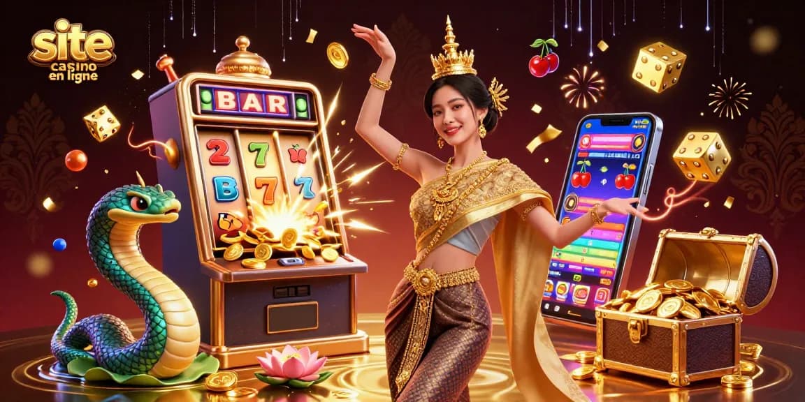 Experience the excitement at site casino en ligne with vibrant characters and thrilling game elements.