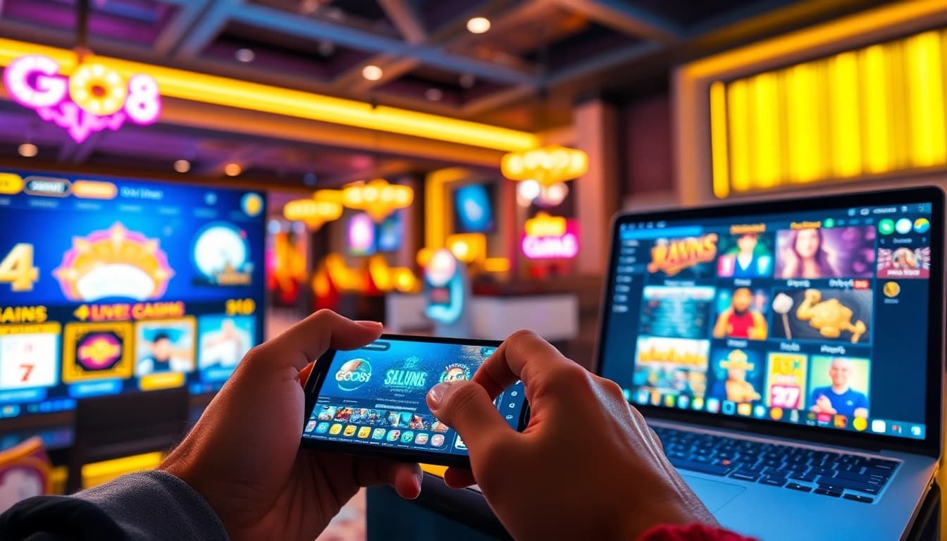GO88 digital gaming platform showcasing engaging games and user-friendly interface