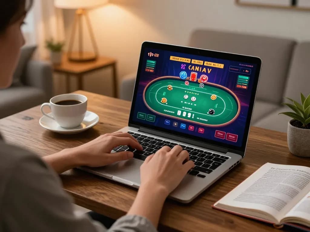 Engaging online poker gameplay at home, exploring strategies and odds with 789ff.