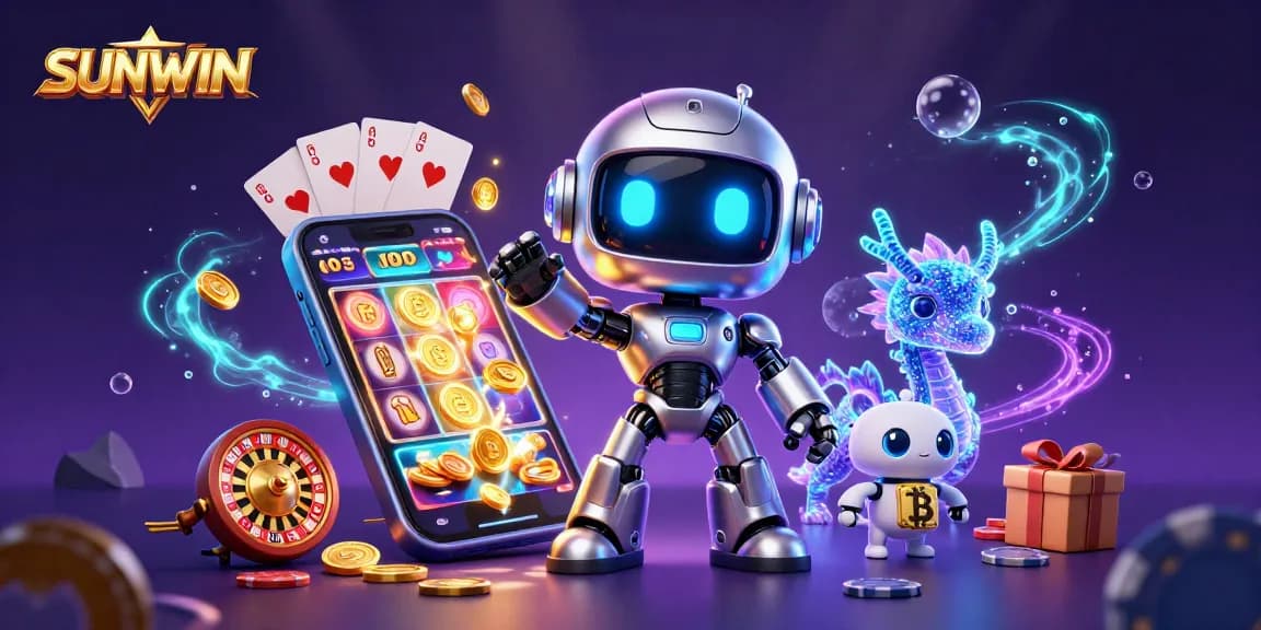 SUNWIN players engage in thrilling casino games with vibrant visuals and dynamic gameplay elements.
