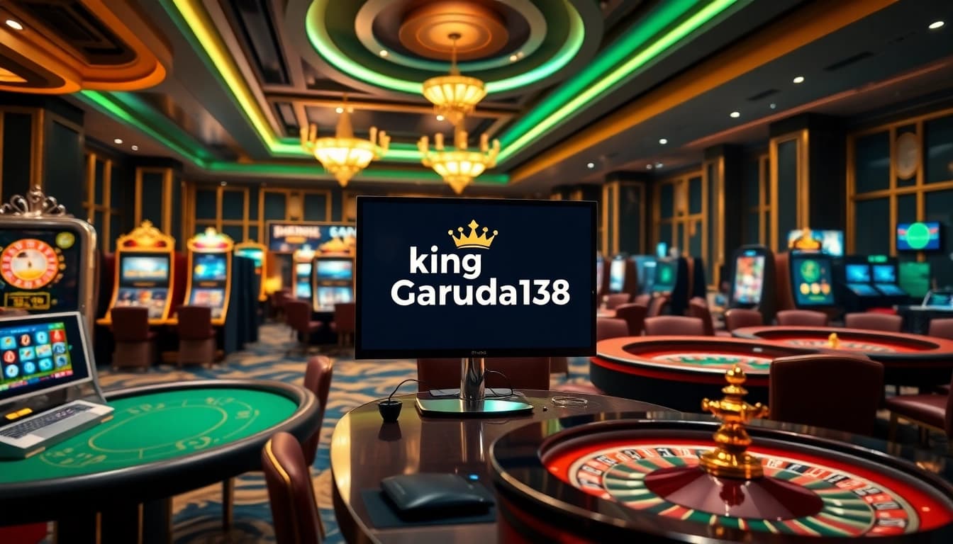 Join the excitement at king garuda138 with players enjoying high-stakes games in a virtual casino.