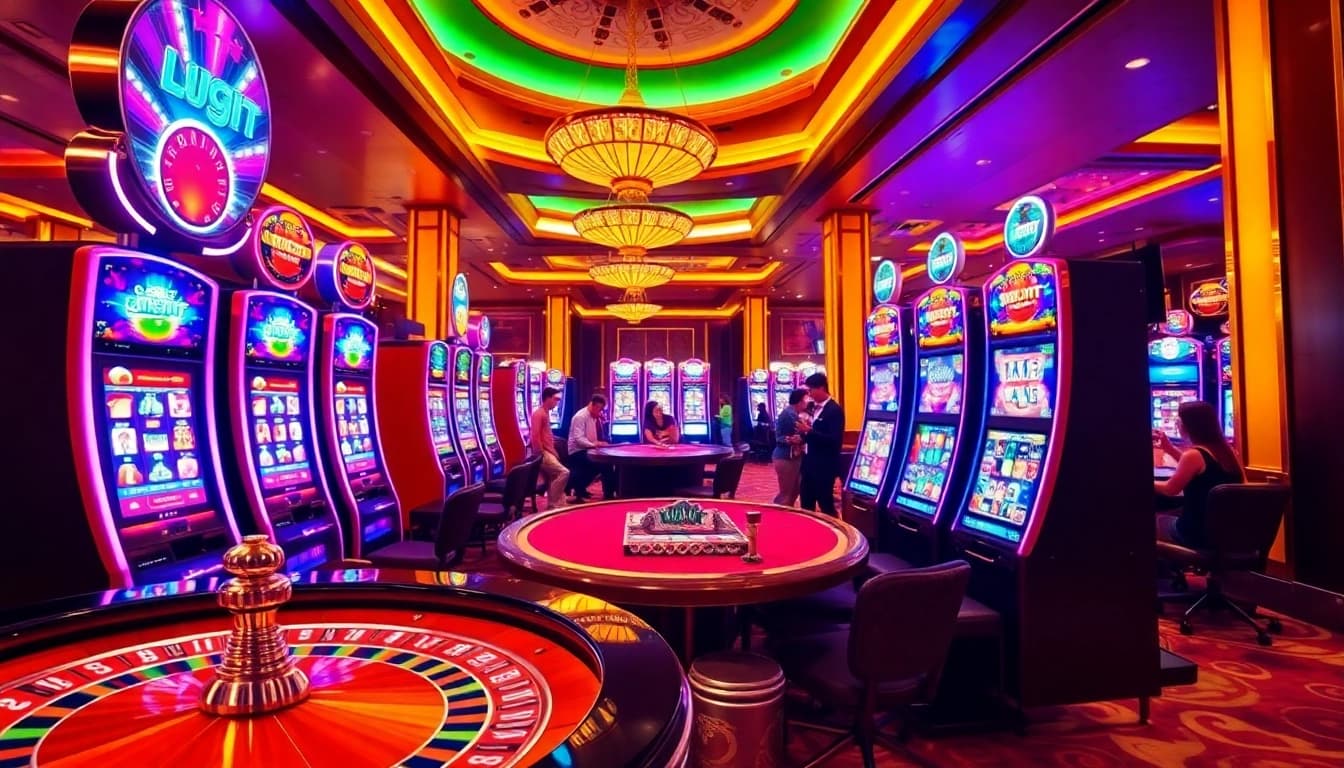 Engaging slot online action highlighted by exciting gameplay and vibrant casino elements.