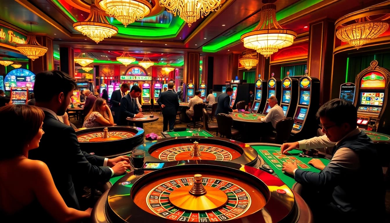 Experience the thrill of professional gambling at https://rr88.mov/ with exciting casino tables and vibrant players.