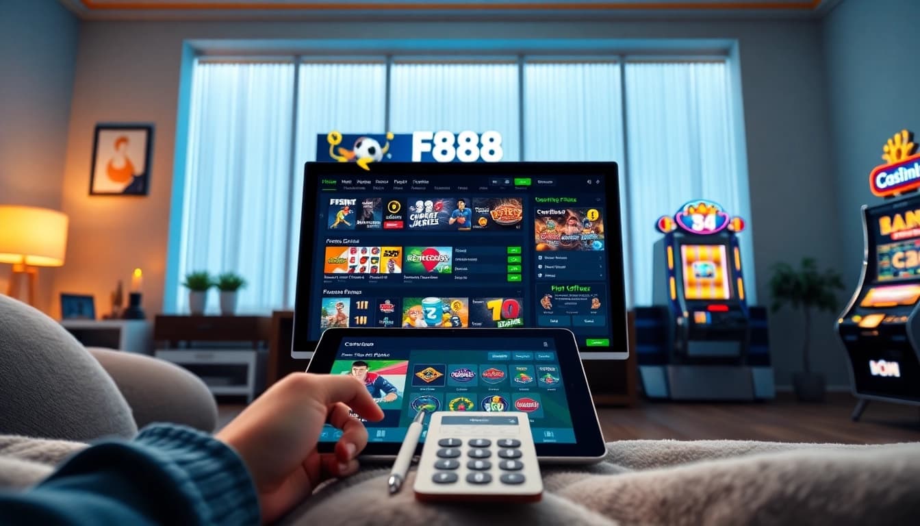 FB88 online betting interface showcasing sports and casino options.