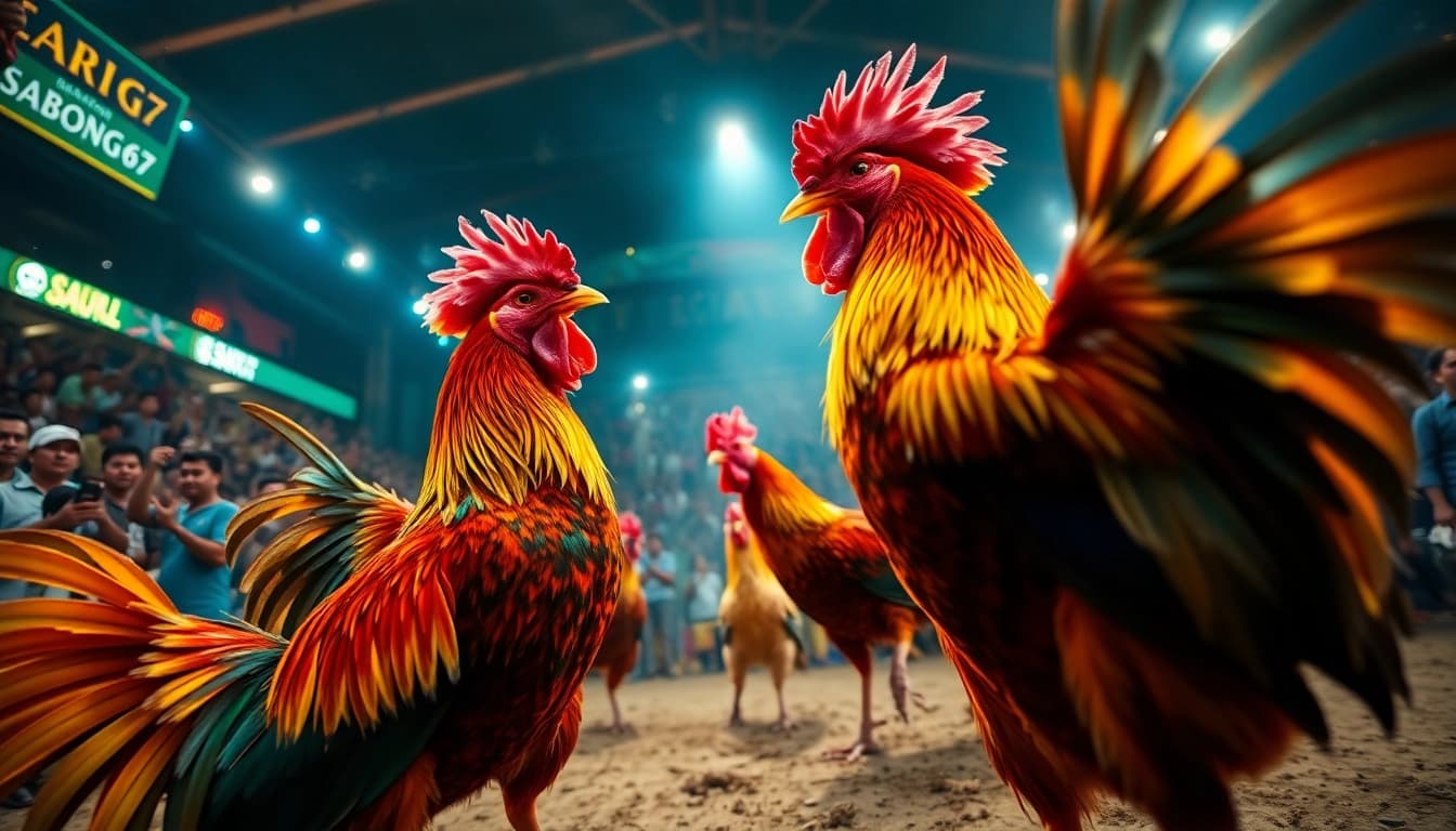 Experience dagatructiep 1 at Sabong67 with thrilling live cockfighting action.