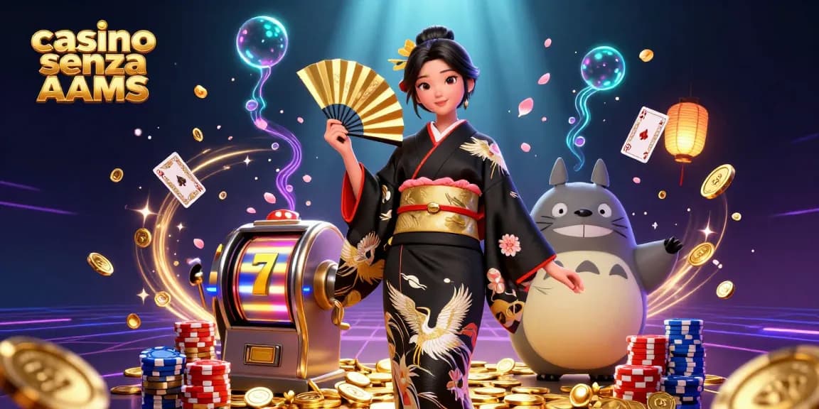 Scopri il casino senza AAMS con azione di gioco 3D vivace e temi di slot dinamici.