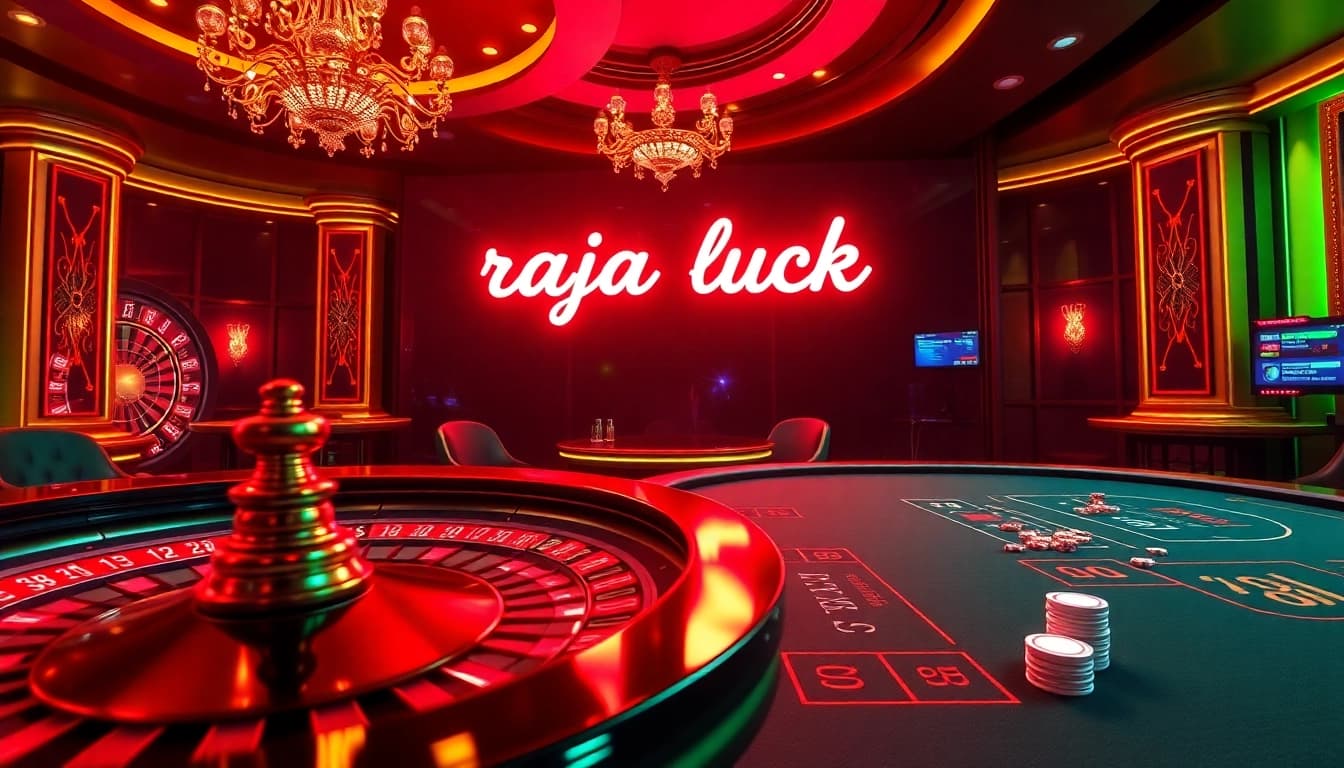 Experience high-energy gambling action with raja luck at vibrant casino tables and interactive games.