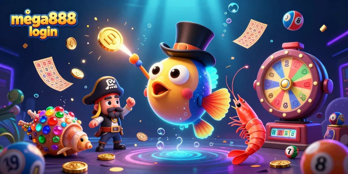 Terlibat dengan log masuk mega888 dengan meneroka suasana kasino bawah laut yang meriah yang menampilkan watak unik dan elemen permainan yang dinamik.