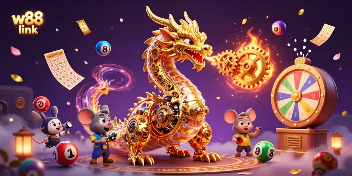 Experience winning strategies and dynamic excitement with the w88 link in this engaging casino illustration.