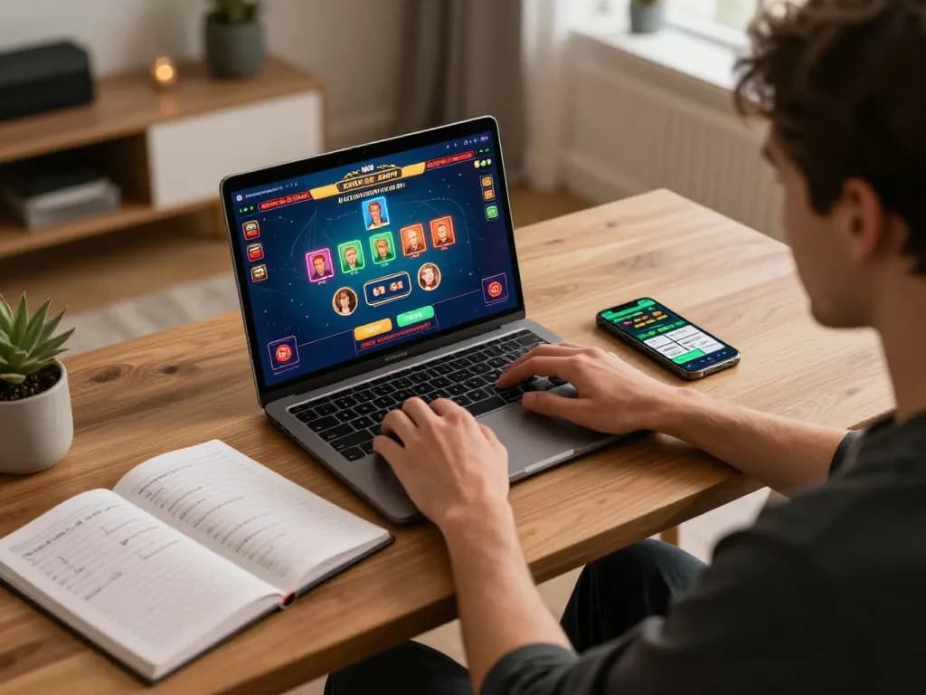 Engaging in online casino gaming at https://ck444s.net/ with live dealer interaction and strategic planning.