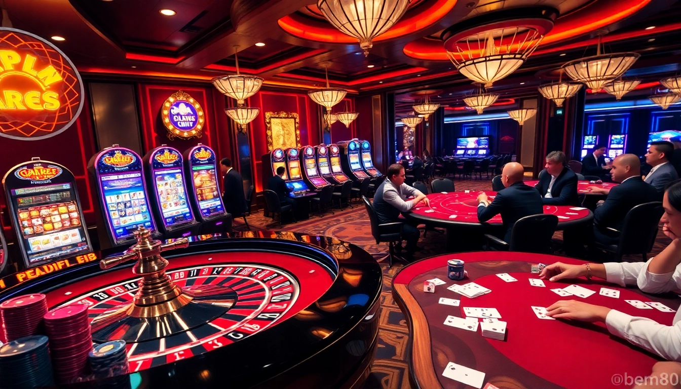 Gamble and win big at https://bem88.com with vibrant casino tables and engaging players.
