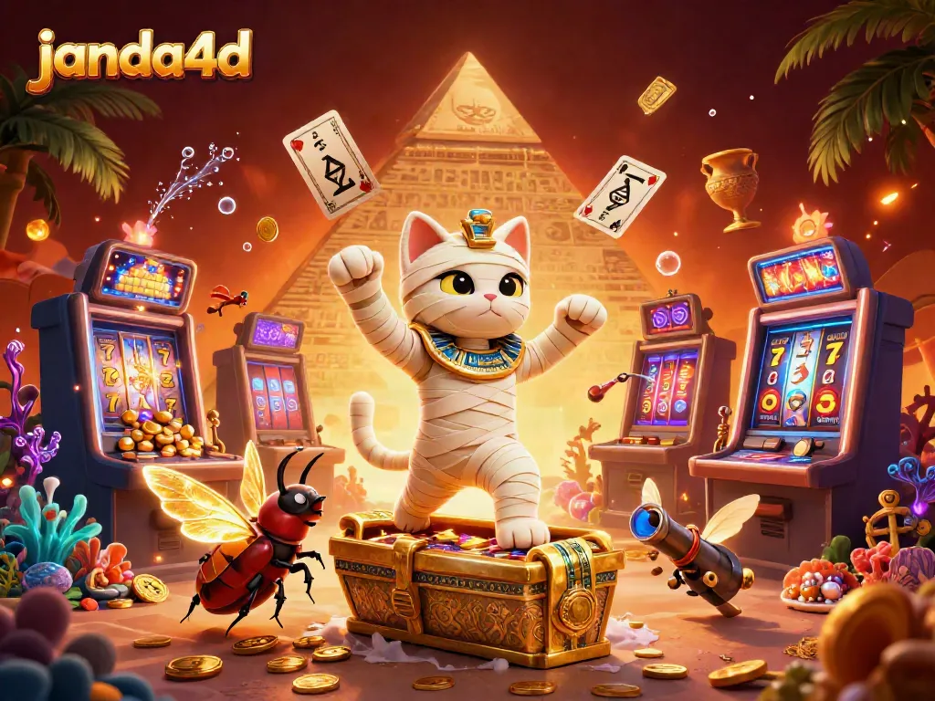 Sensasi bermain di janda4d, menghidupkan petualangan kasino dengan slot bertema piramida dan harta karun