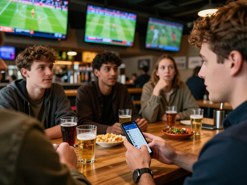 Engaging in live sports betting at GO8 while watching Bundesliga matches on multiple screens
