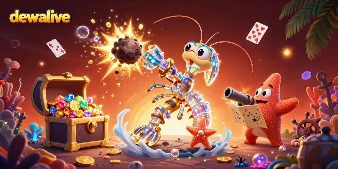 Dewalive menghadirkan keseruan permainan e-game langsung dengan grafis 3D yang menakjubkan.
