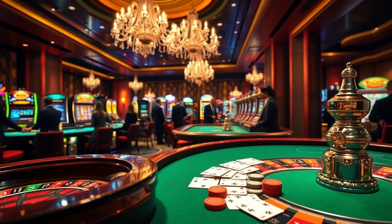 Players betting enthusiastically at tables while experiencing the luxury of https://rr88k1.com/ casino.