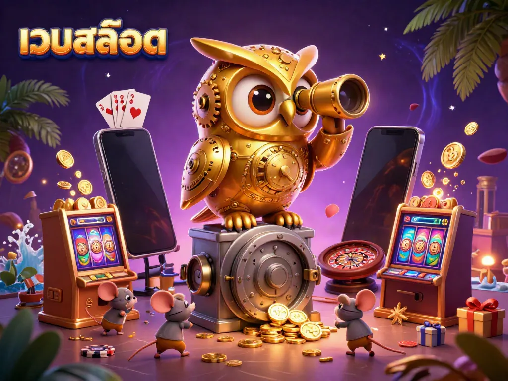 เล่นเกมสล็อตออนไลน์บนเว็บสล็อตที่แจกทองคำและรางวัลมากมาย