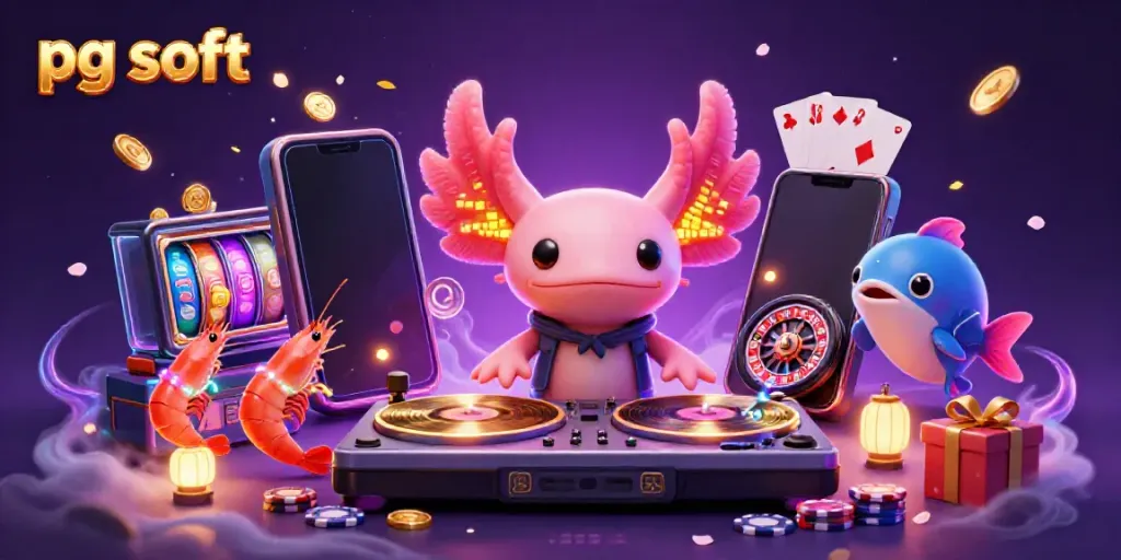 Menangkan permainan slot dengan pg soft sambil menikmati pertunjukan DJ 3D yang ceria di dalam laut.