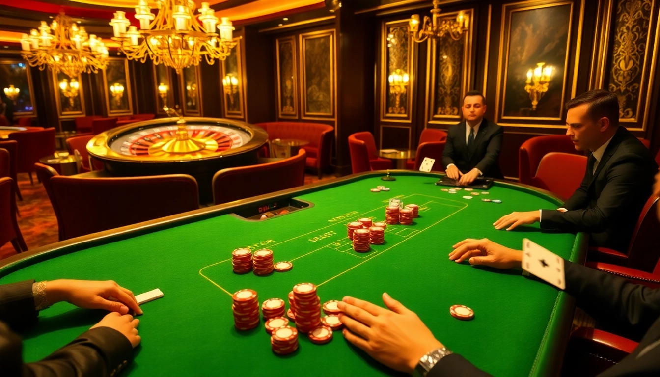 C168 poker table scene with engaged players and vibrant casino elements.