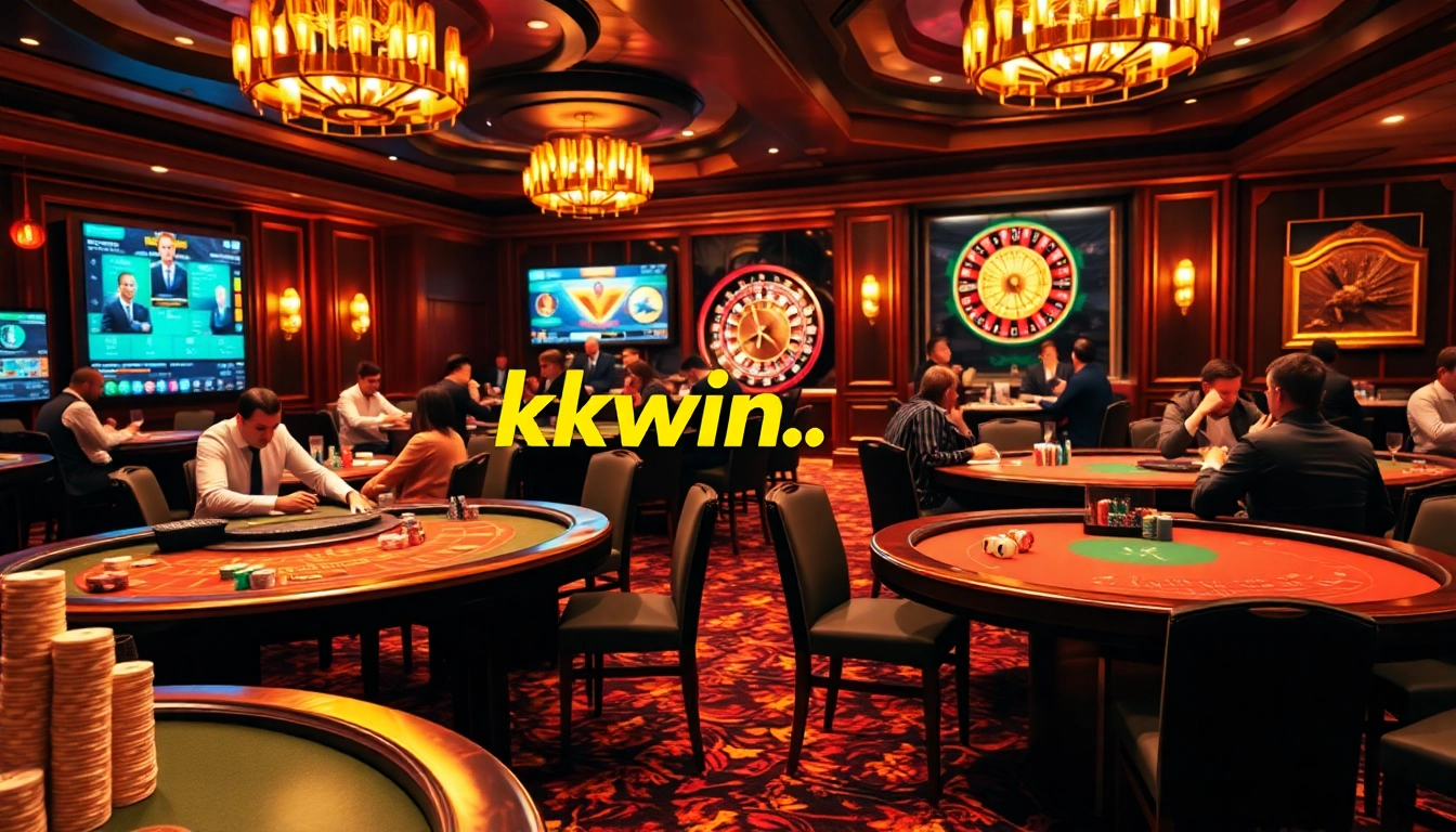 Experience the luxury of kkwin.black with thrilling casino games and poker action in a stunning setting.
