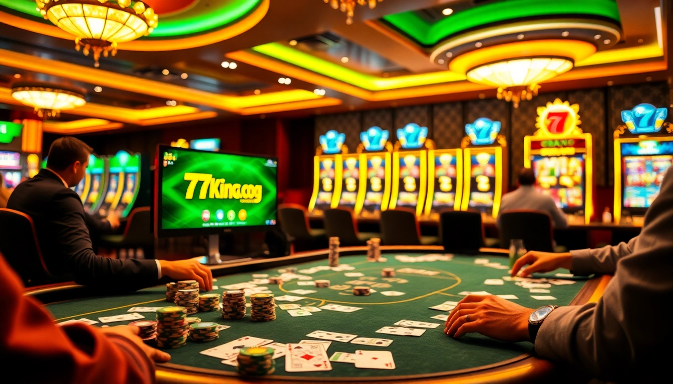 Engaged players enjoying a luxury casino experience with 79king com on display.