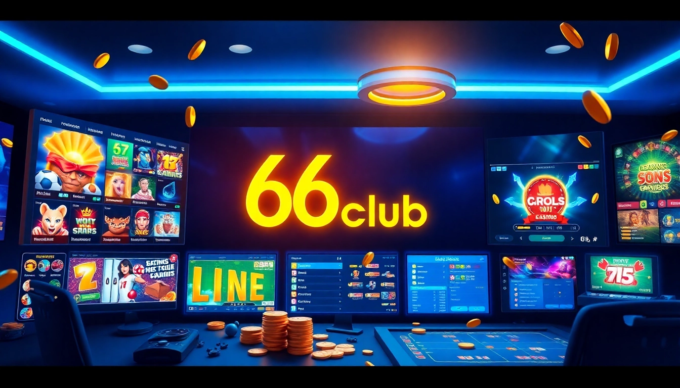 Explore the engaging world of 66club, featuring a modern online casino with vibrant games and a friendly atmosphere.