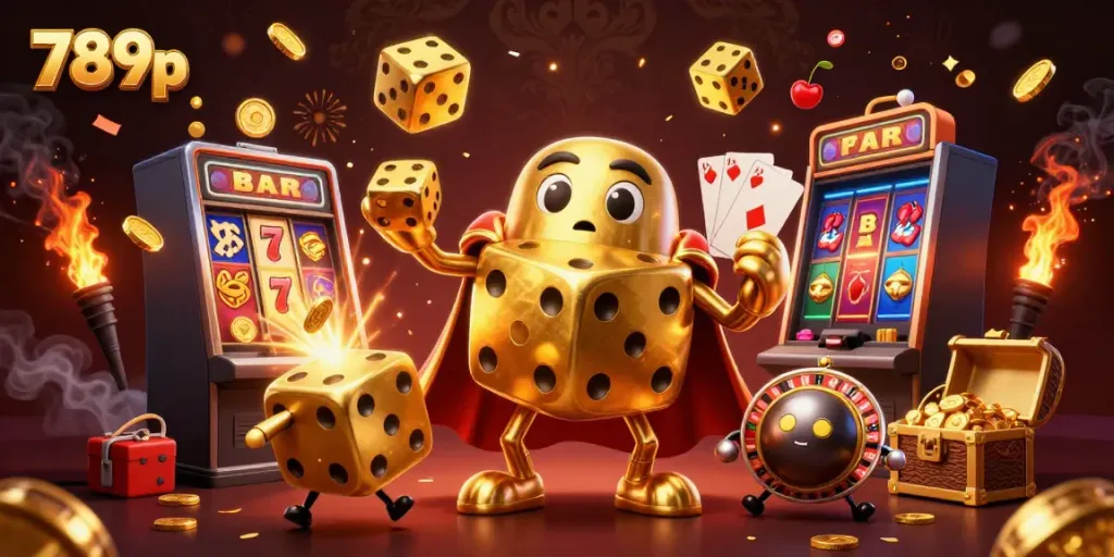 Experience thrilling gameplay at 789p with dynamic casino elements and vibrant characters.