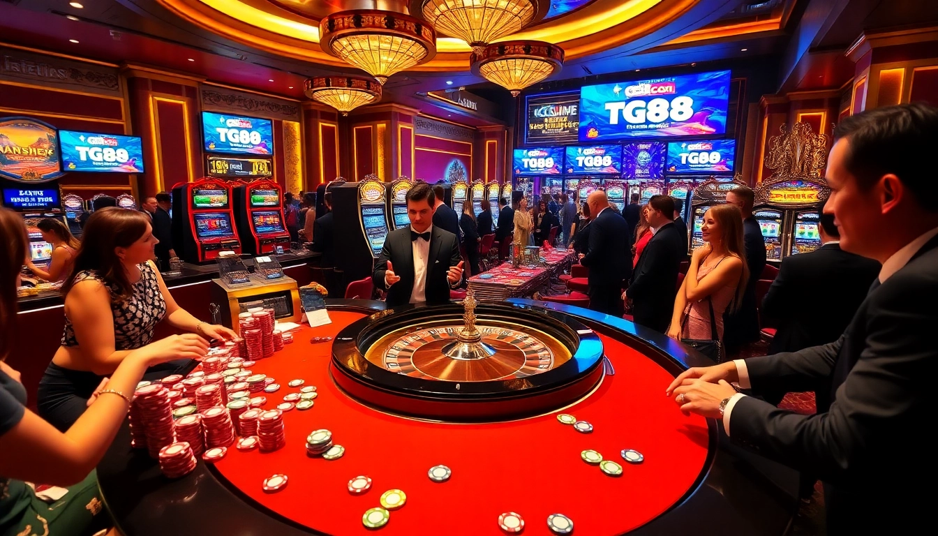 Experience thrilling wins at tg88.com with dynamic casino games and vibrant roulette action.