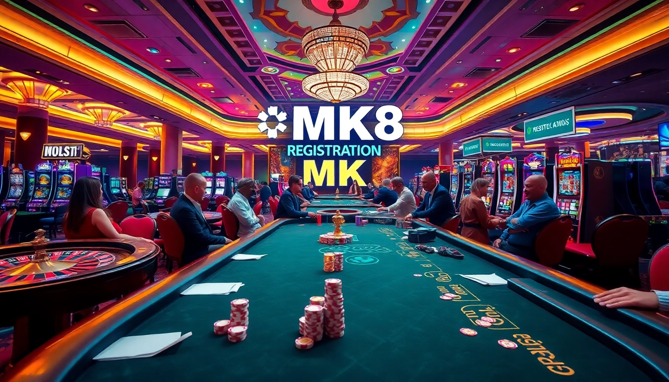 Experience the thrill of gambling as you สมัคร MK8 and dive into exciting casino games.