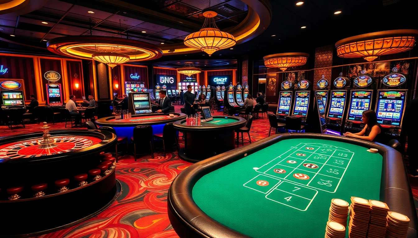 Gamble at dynamic 8kbet.ink casino with vibrant tables and engaging players.